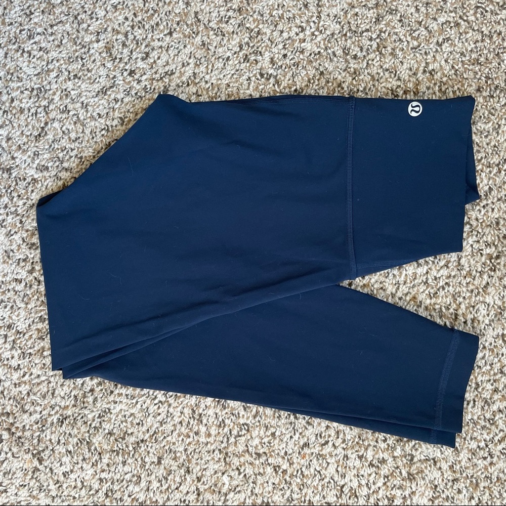 Navy Wunder Under Lululemon